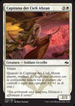 Capitana dei Cieli Abzan  Riforgiare il destino 3004-Wizard of the Coast- nuvolosofumetti.