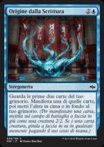 Origine della Scrittura foil  Riforgiare il destino 3182-Wizard of the Coast- nuvolosofumetti.