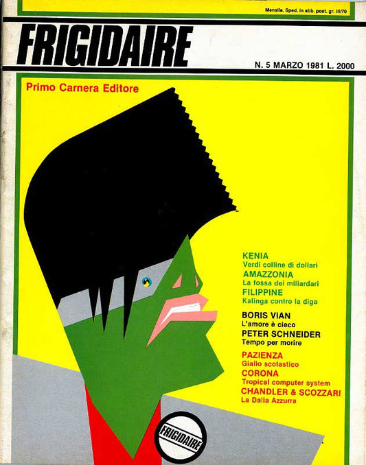 FRIGIDAIRE 5-PRIMO CARNERA- nuvolosofumetti.