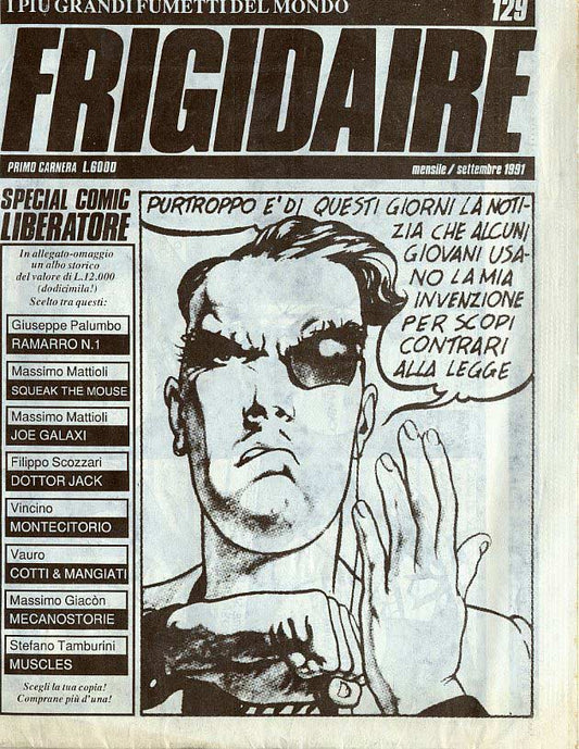 FRIGIDAIRE 129-PRIMO CARNERA- nuvolosofumetti.