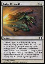 Giudicare Indegno foil  visione futura 6182-Wizard of the Coast- nuvolosofumetti.