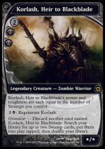 Korlas, Erede di BlackBlade  visione futura 6087-Wizard of the Coast- nuvolosofumetti.