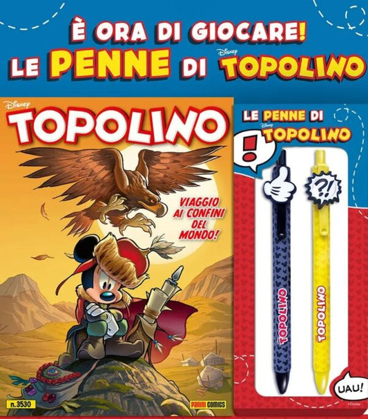Topolino 3530 con allegato le penne
