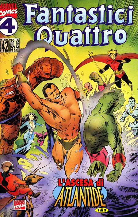 FANTASTICI QUATTRO 142-Panini Comics- nuvolosofumetti.