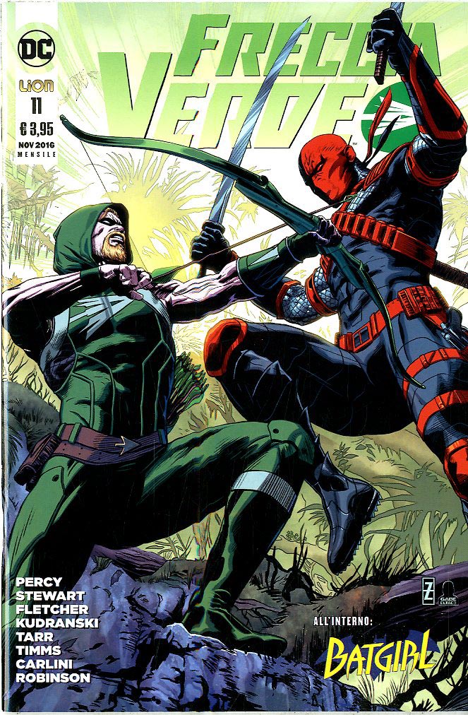 FRECCIA VERDE new 52 11-LION- nuvolosofumetti.