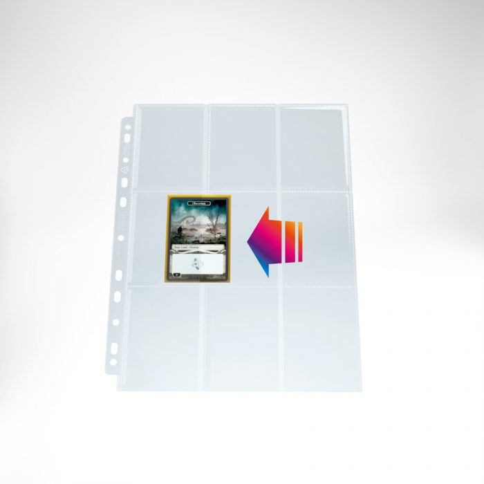 Busta per cards laterale - 9 Pocket side load, Gamegenic, nuvolosofumetti,