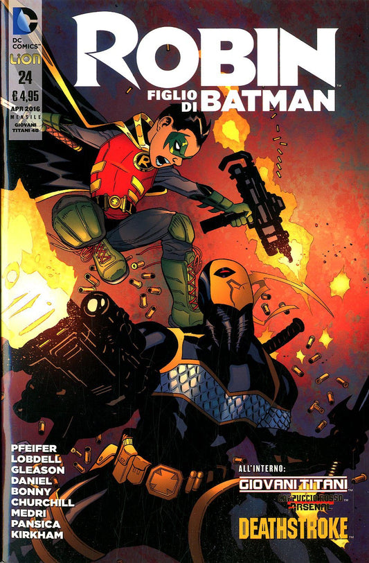 GIOVANI TITANI new 52 48, LION, nuvolosofumetti,