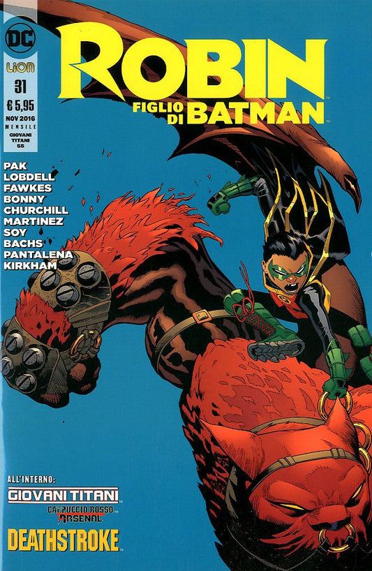 GIOVANI TITANI new 52 55-LION- nuvolosofumetti.