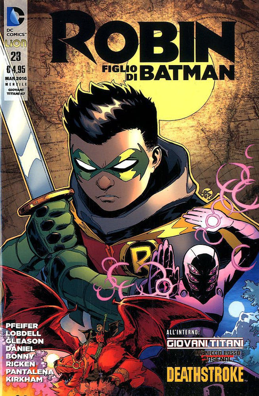 GIOVANI TITANI new 52 47-LION- nuvolosofumetti.