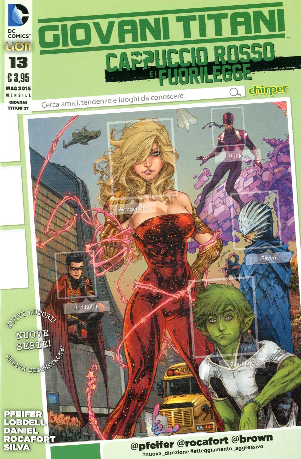 GIOVANI TITANI new 52 37-LION- nuvolosofumetti.