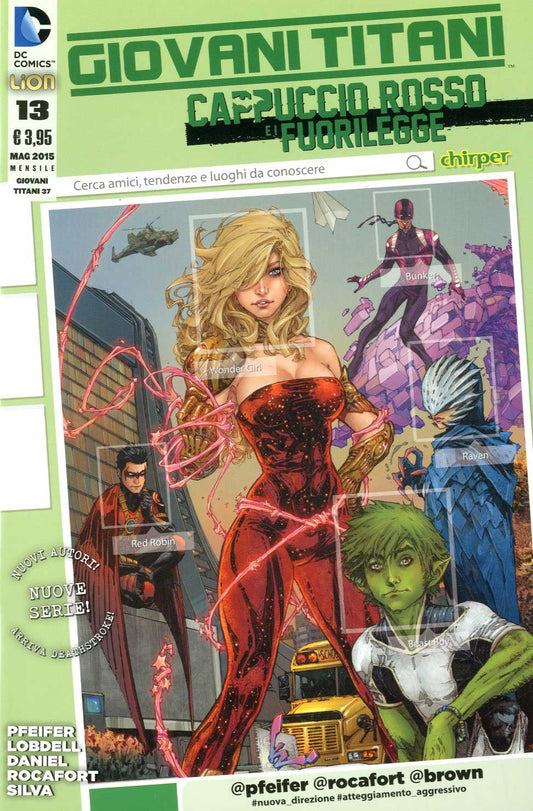 GIOVANI TITANI new 52 37-LION- nuvolosofumetti.