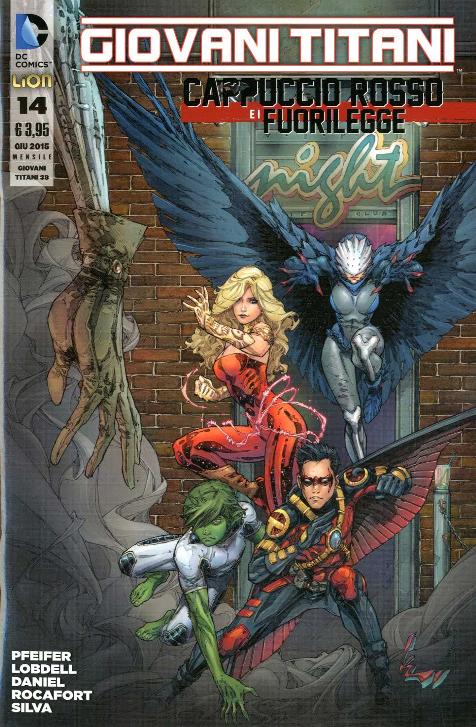 GIOVANI TITANI new 52 38-LION- nuvolosofumetti.