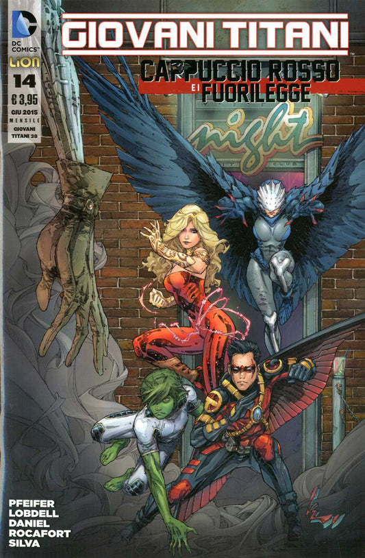 GIOVANI TITANI new 52 38-LION- nuvolosofumetti.