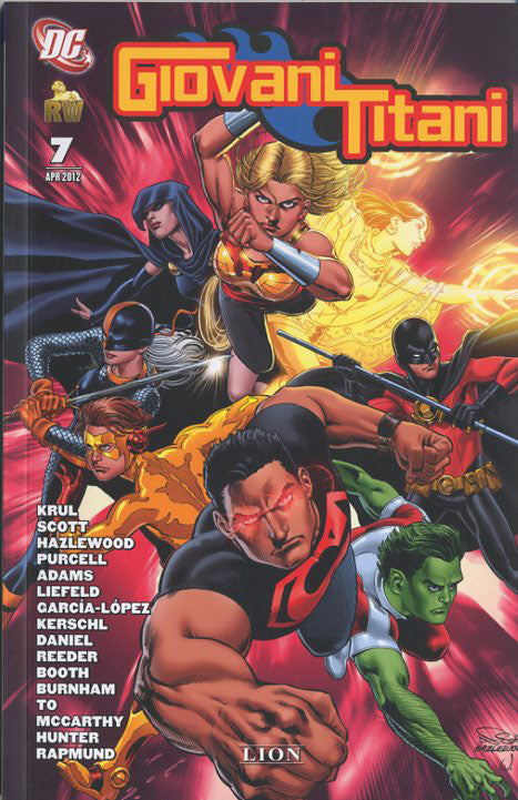 GIOVANI TITANI tp 7-LION- nuvolosofumetti.