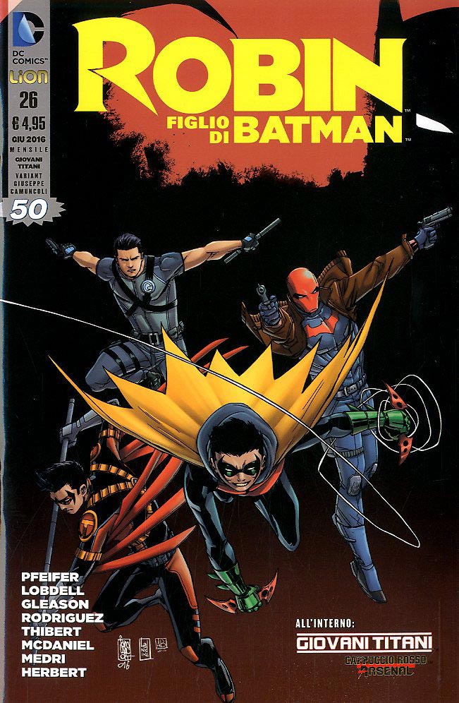 GIOVANI TITANI new 52 variant 50-LION- nuvolosofumetti.