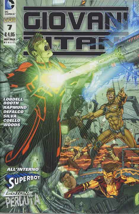 GIOVANI TITANI new 52 7-LION- nuvolosofumetti.