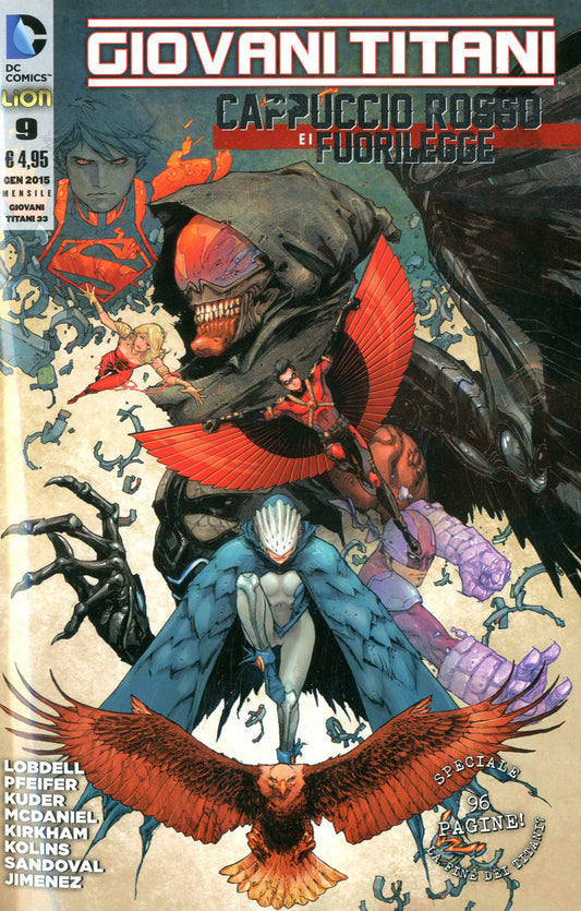 GIOVANI TITANI new 52 9-LION- nuvolosofumetti.