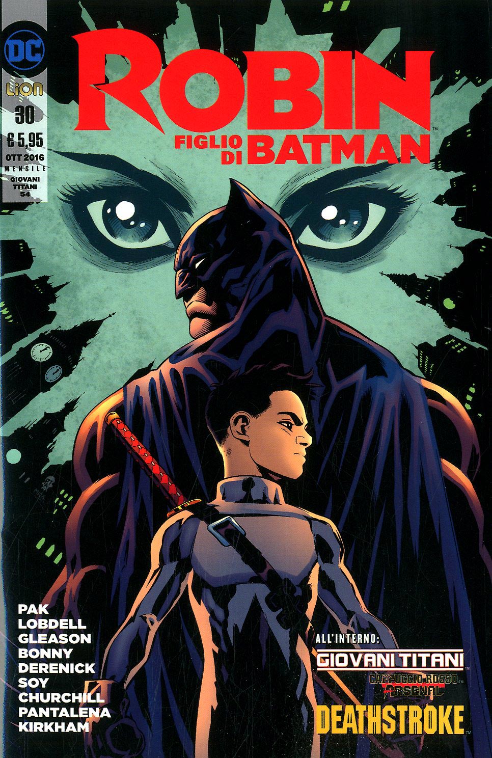 GIOVANI TITANI new 52 54-LION- nuvolosofumetti.