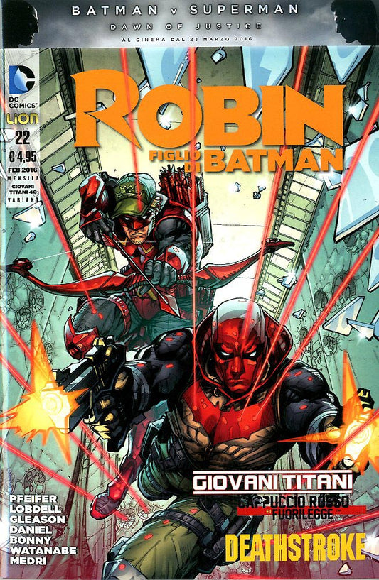 GIOVANI TITANI new 52 variant 46-LION- nuvolosofumetti.