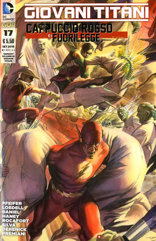 GIOVANI TITANI new 52 variant 17-LION- nuvolosofumetti.