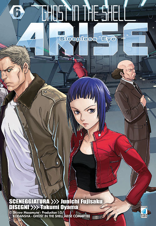 Ghost in the Shell - Arise sleepless Eye # 6, EDIZIONI STAR COMICS, nuvolosofumetti,