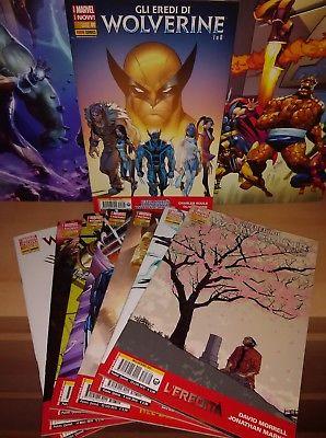 Gli eredi di Wolverine (Wolverine nn 305/312) ed. Panini comics-COMPLETE E SEQUENZE- nuvolosofumetti.