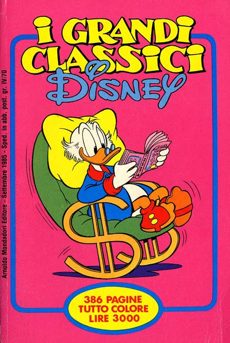 GRANDI CLASSICI 17-MONDADORI- nuvolosofumetti.