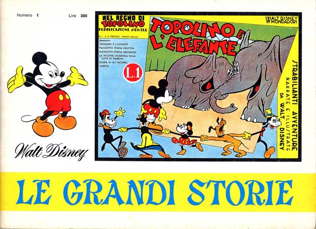 LE GRANDI STORIE 1-MONDADORI- nuvolosofumetti.