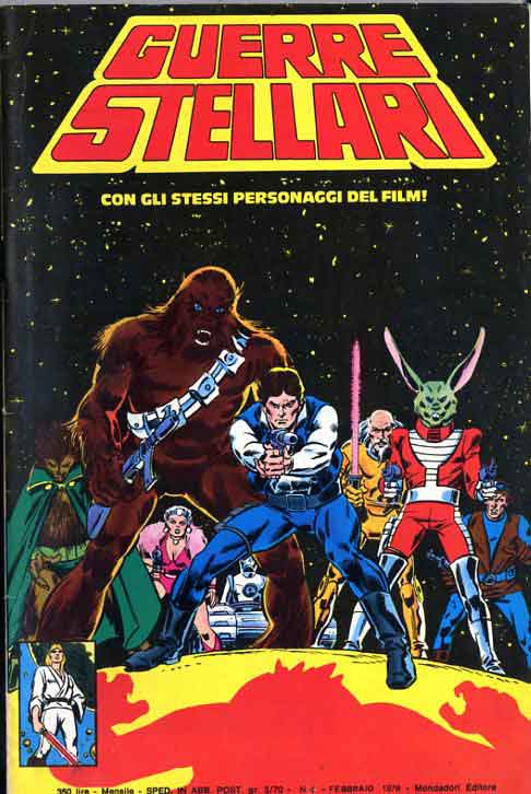 GUERRE STELLARI 4-MONDADORI- nuvolosofumetti.