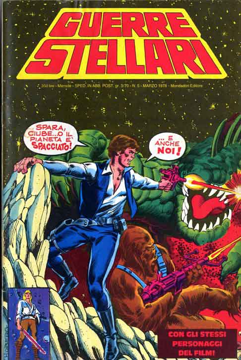 GUERRE STELLARI 5-MONDADORI- nuvolosofumetti.
