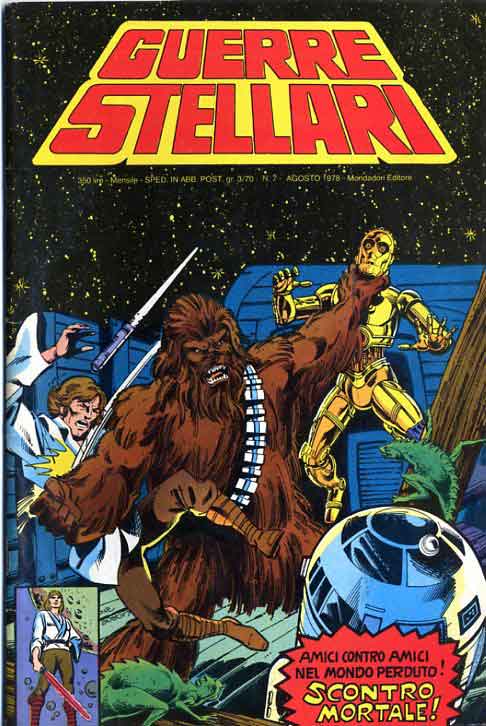 GUERRE STELLARI 7, MONDADORI, nuvolosofumetti,