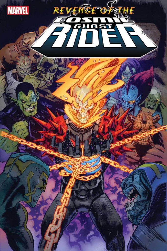 Revenge of the cosmic Ghost Rider 1, Marvel Usa, nuvolosofumetti,