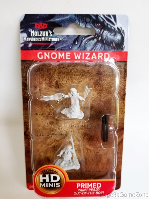 D&D Nolzur’s Marvelous Miniatures: Gnome Wizard (Male)-WIZKIDS/NECA- nuvolosofumetti.