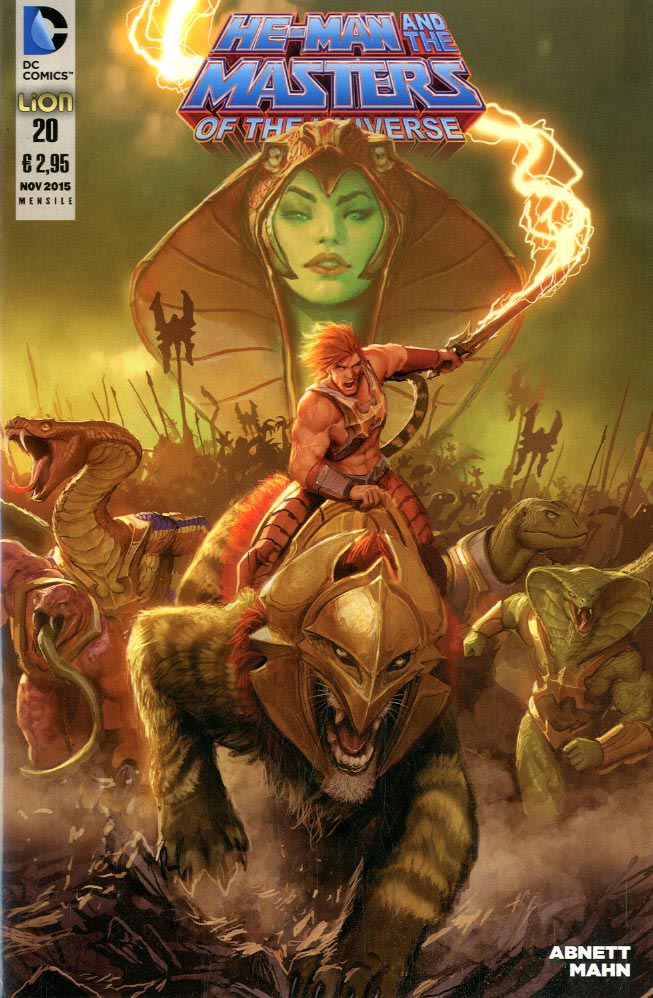 HE-MAN E I DOMINATORI DELL'UNIVERSO 20-LION- nuvolosofumetti.