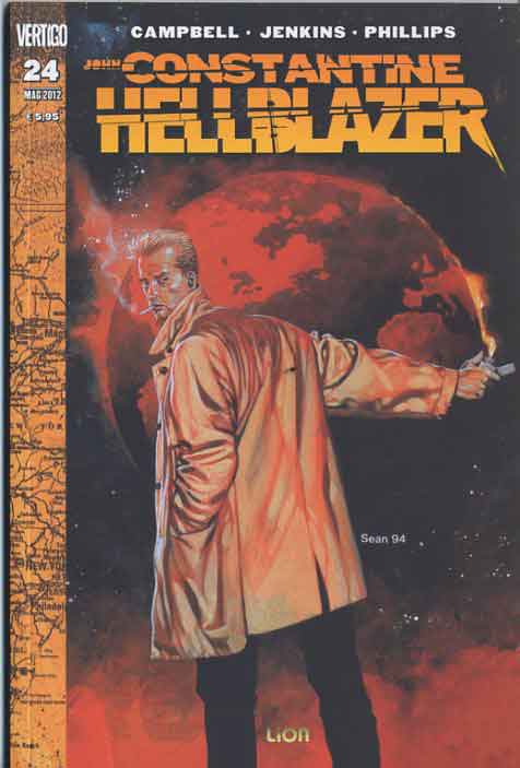 Hellblazer 24, LION, nuvolosofumetti,