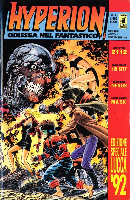 HYPERION 1-EDIZIONI STAR COMICS- nuvolosofumetti.
