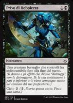 Privo di Debolezza  L'era della rovina 81-Wizard of the coast- nuvolosofumetti.