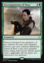 Incoraggiamento di Nissa  L'era della rovina 203-Wizard of the coast- nuvolosofumetti.