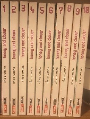 Honey and Clover dal n 1 al n. 10 serie completa - Panini-COMPLETE E SEQUENZE- nuvolosofumetti.