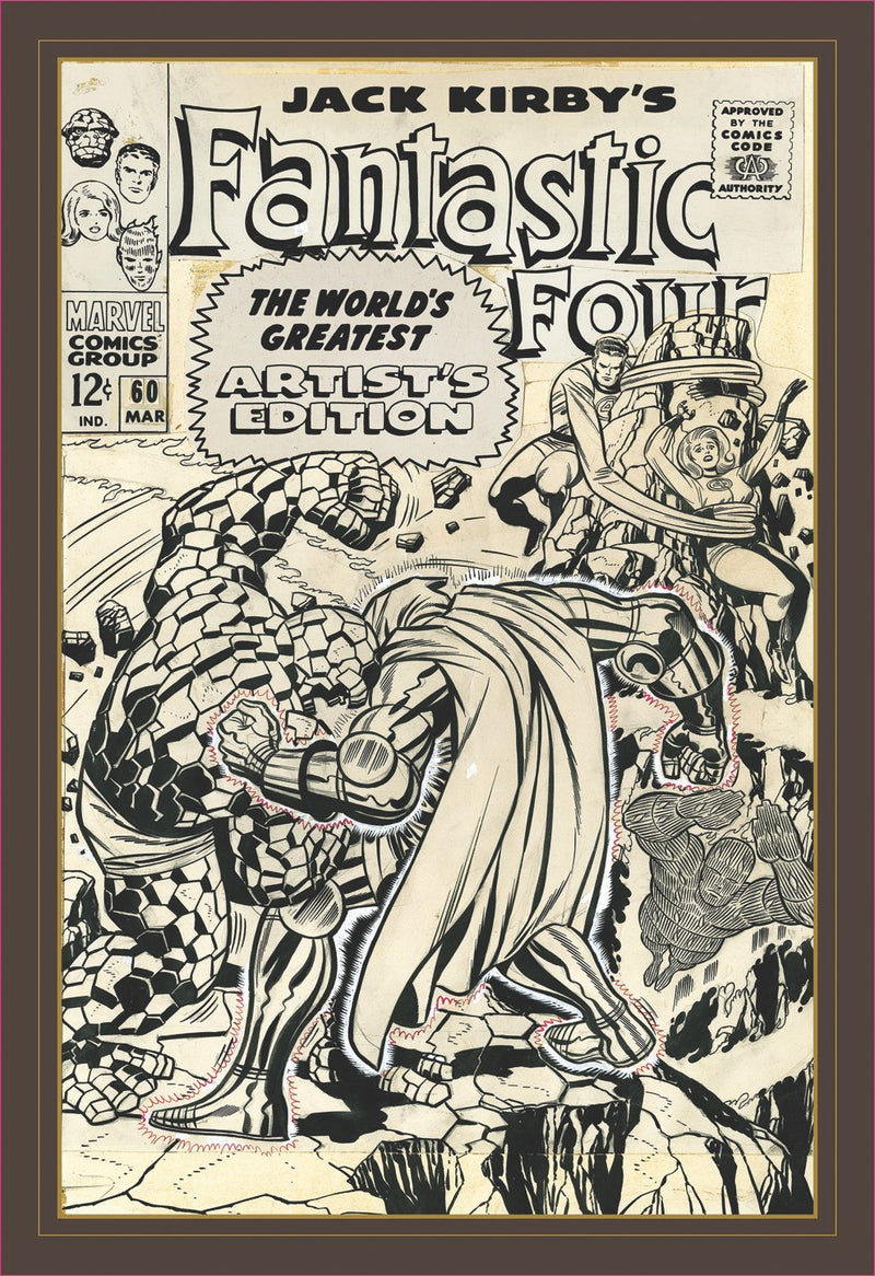 JACK KIRBY FANTASTIC FOUR WORLDS GREATEST ARTIST ED HC-IDW PUBLISHING- nuvolosofumetti.