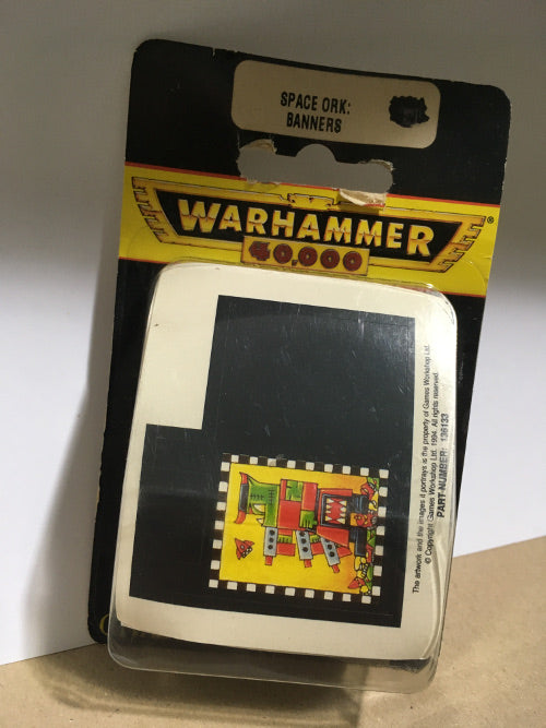 SPACE ORK: BANNERS-Games Workshop- nuvolosofumetti.