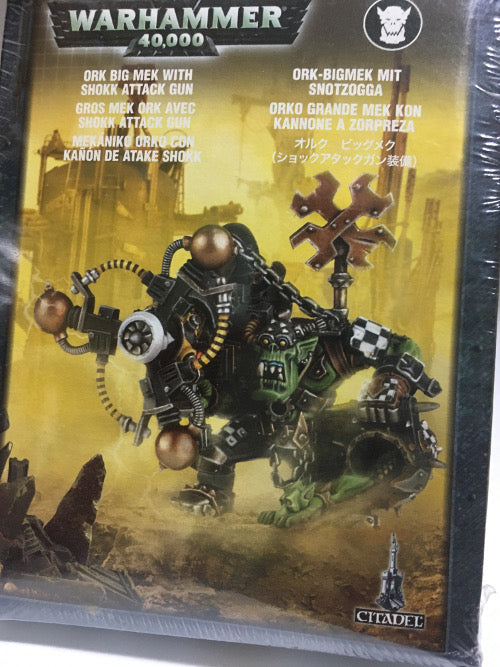 GRANDE MEK CON CANNONE A ZORPRESA-Games Workshop- nuvolosofumetti.