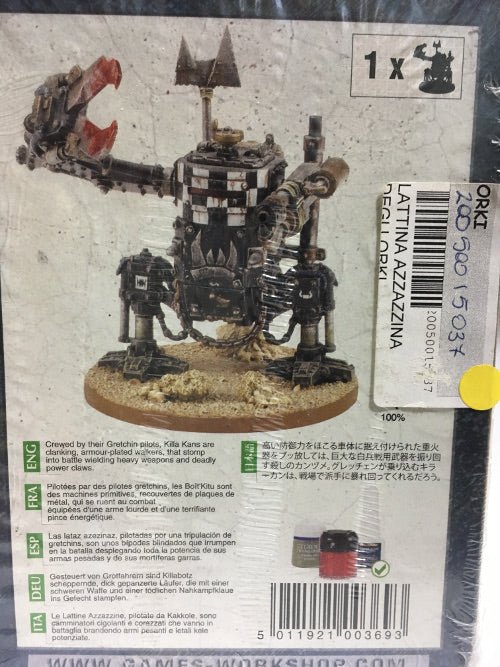 LATTINA AZZAZZINA DEGLI ORKI-Games Workshop- nuvolosofumetti.