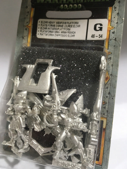 ARMA D'APPOGGIO ELDAR BLISTER-Games Workshop- nuvolosofumetti.