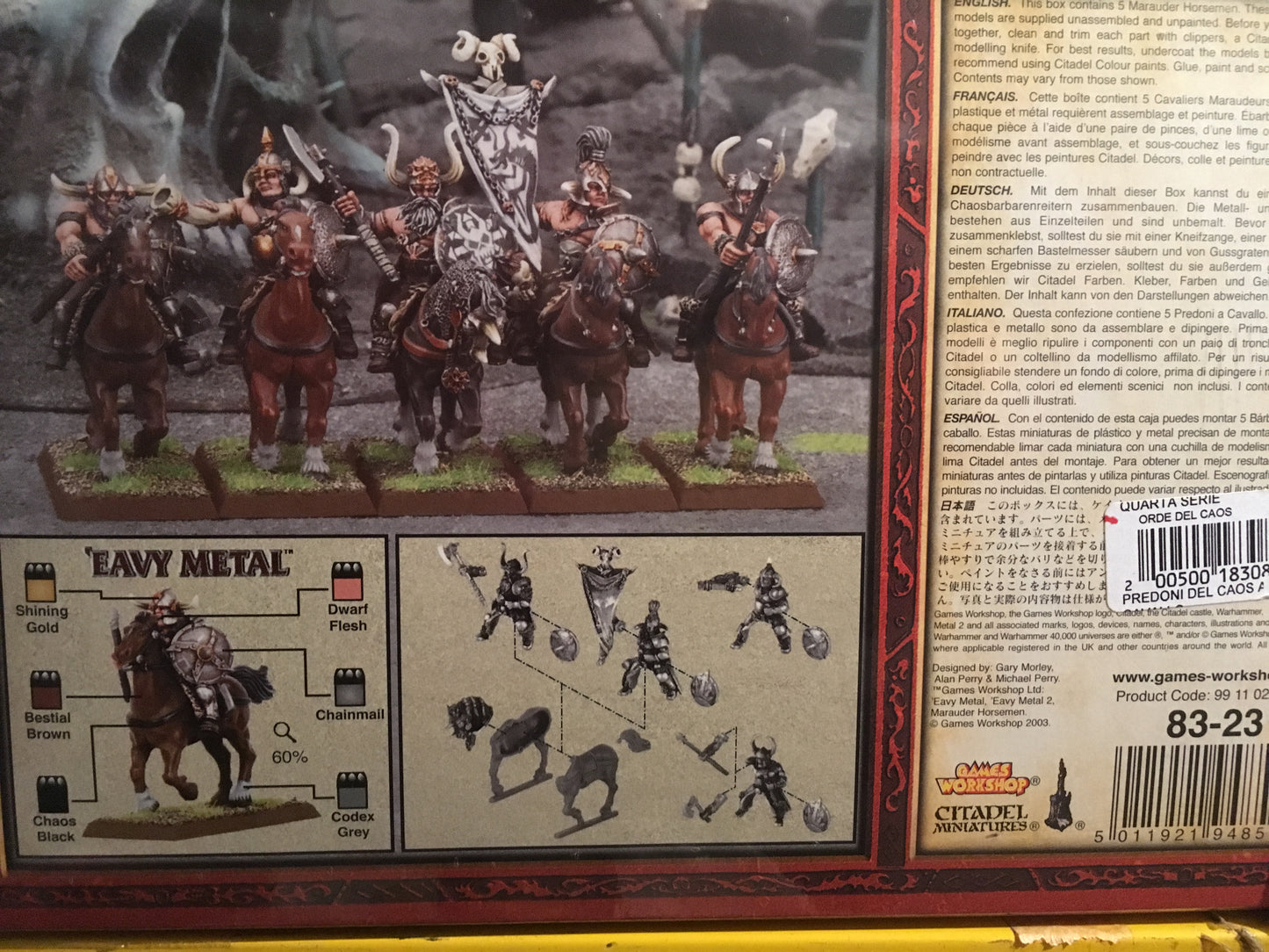 PREDONI DEL CAOS A CAVALLO BOX-Games Workshop- nuvolosofumetti.