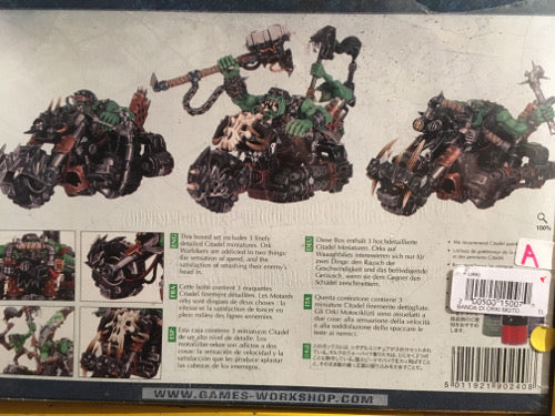 BANDA DI ORKI MOTOCIKLIZTI-Games Workshop- nuvolosofumetti.