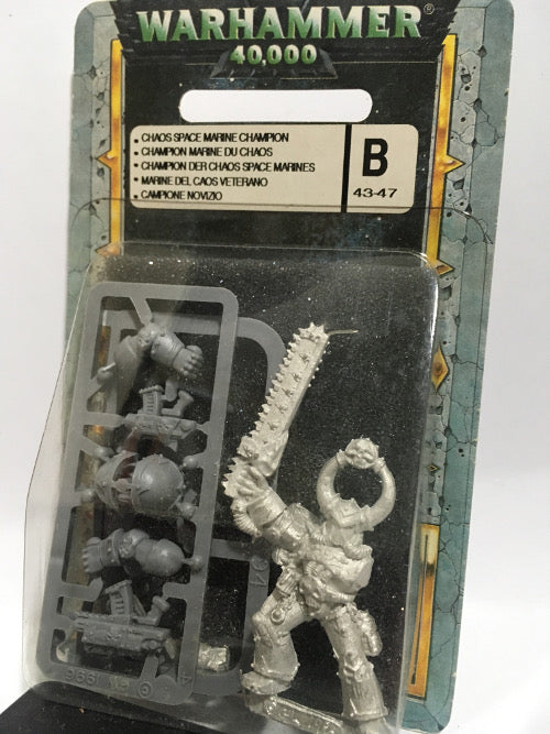 CAMPIONE novizio terminator BLISTER-Games Workshop- nuvolosofumetti.