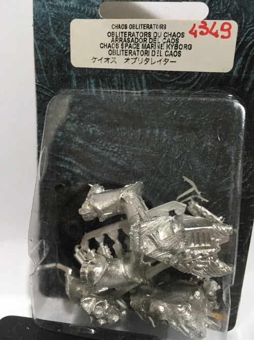 OBLITERATORI  DEL CAOS: BLISTER-Games Workshop- nuvolosofumetti.