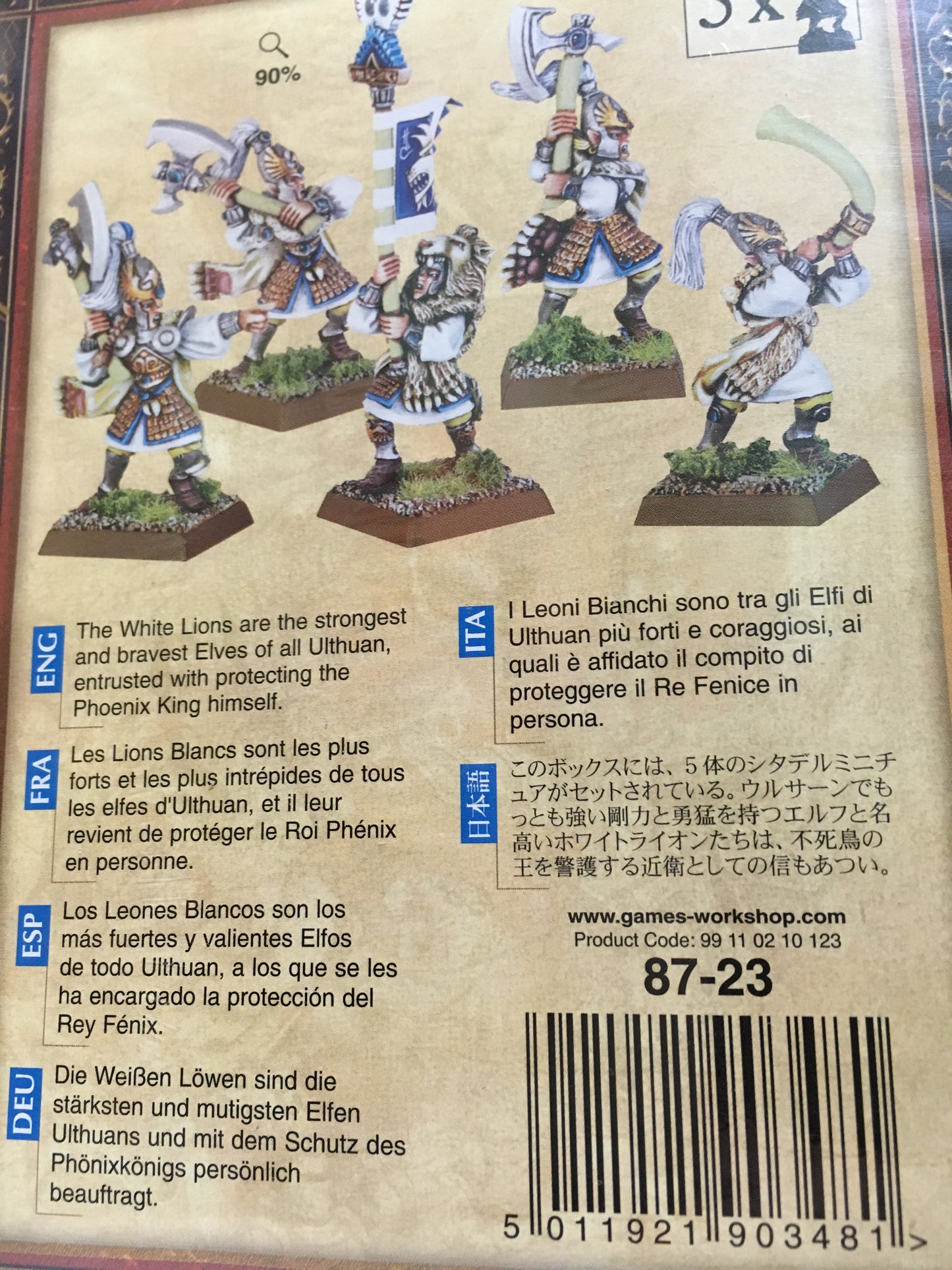 GDC LEONI BIANCHI DI CHRACE-Games Workshop- nuvolosofumetti.