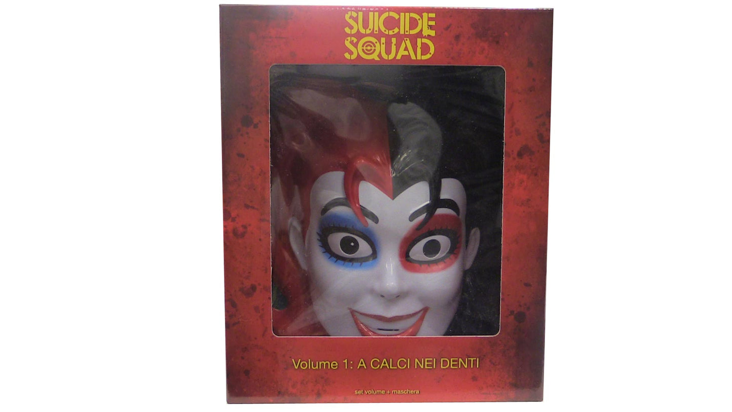 SUICIDE SQUAD # 1 variant limited Harley a calci nei denti maschera Harley Quinn 1